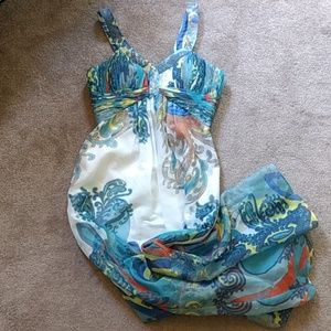 Awesome Paisley print maxi Dress!!